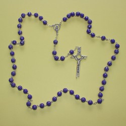 Rosario de estrellas lila