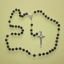 Rosario de estrellas negro