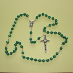 Rosario de estrellas verde