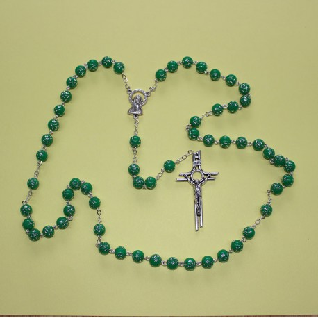 Rosario de estrellas verde