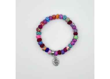 Pulsera de Comunión fantasía – bolas de 6 mm