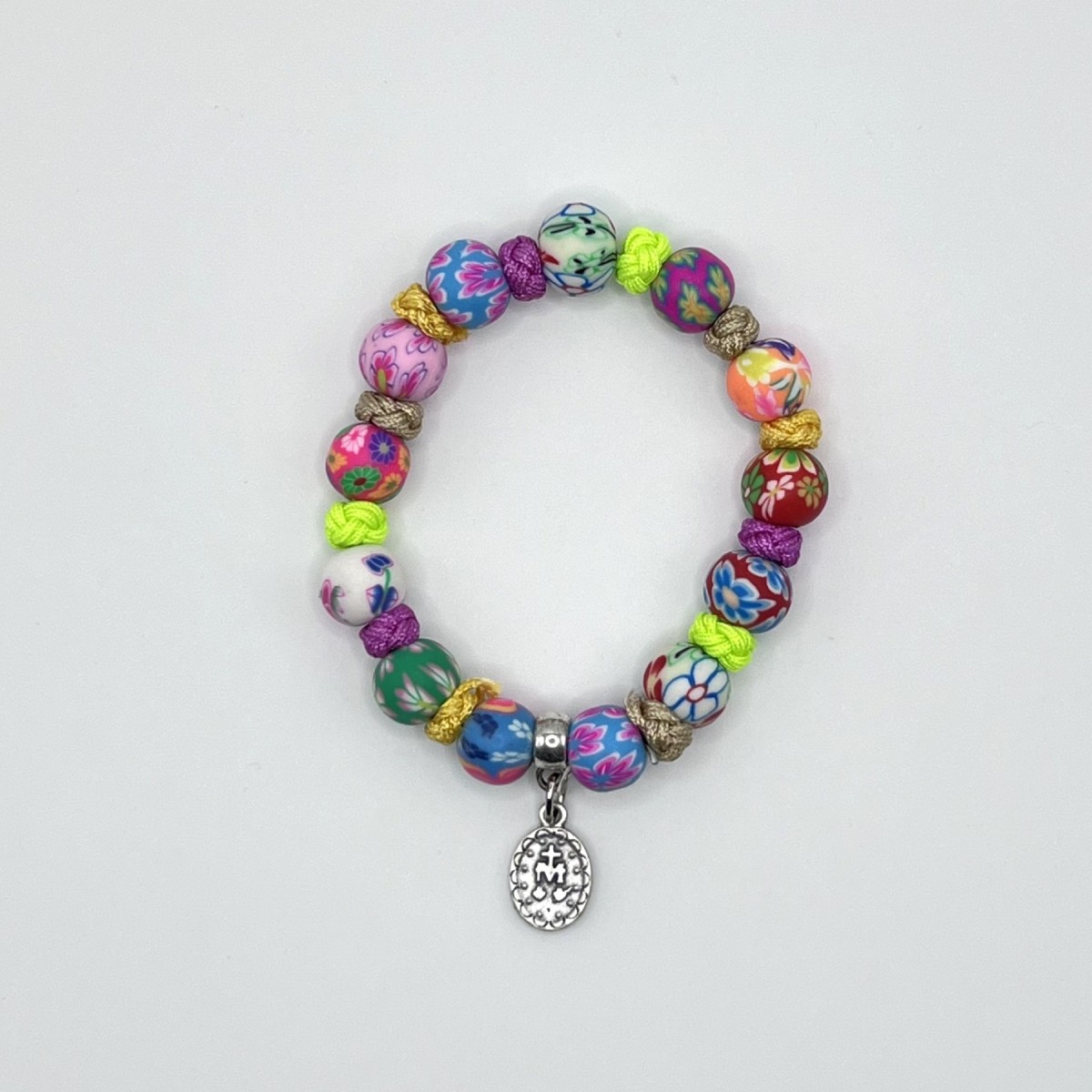 Pulsera de Comunión fantasía – bolas de 8 mm