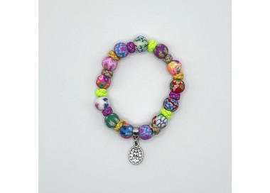 Pulsera de Comunión fantasía – bolas de 8 mm