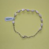 Pulsera auténtica de madreperla en forma de gota – elegante y artesanal