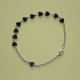 Pulsera de corazones de hematite – artesanal y elegante
