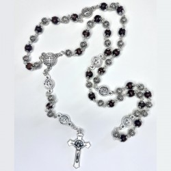 Rosario madera oscuro