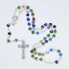 Rosario de cristal de Murano – cuentas de 7x7 mm