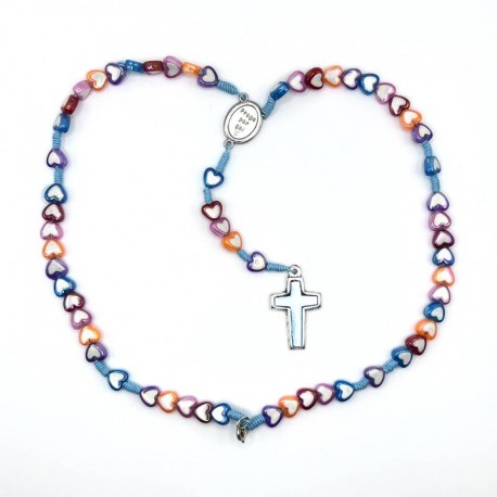 Rosario fantasía corazón