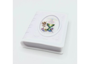 Libro de Primera Comunión para rosario – cáliz decorativo