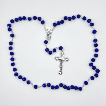 Rosario strass fiesta – cuentas de 8 mm