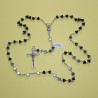Rosario hematite corazón